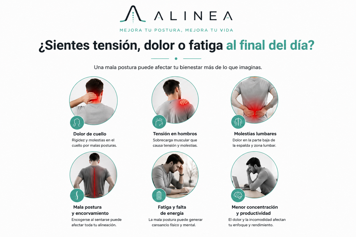 Alinea corrector de postura inteligente