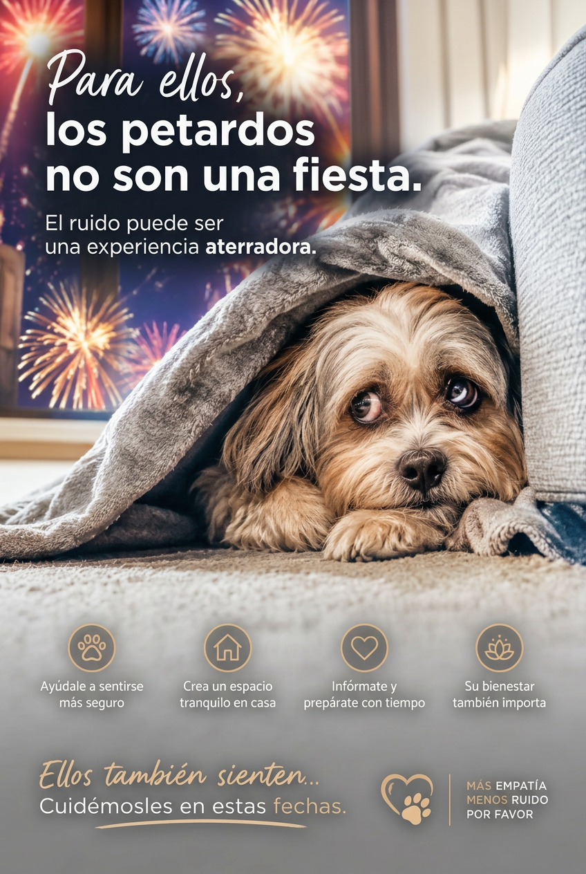 CalmiPet® – Protector Auditivo para Mascotas. Aísla el ruido y protege del agua.