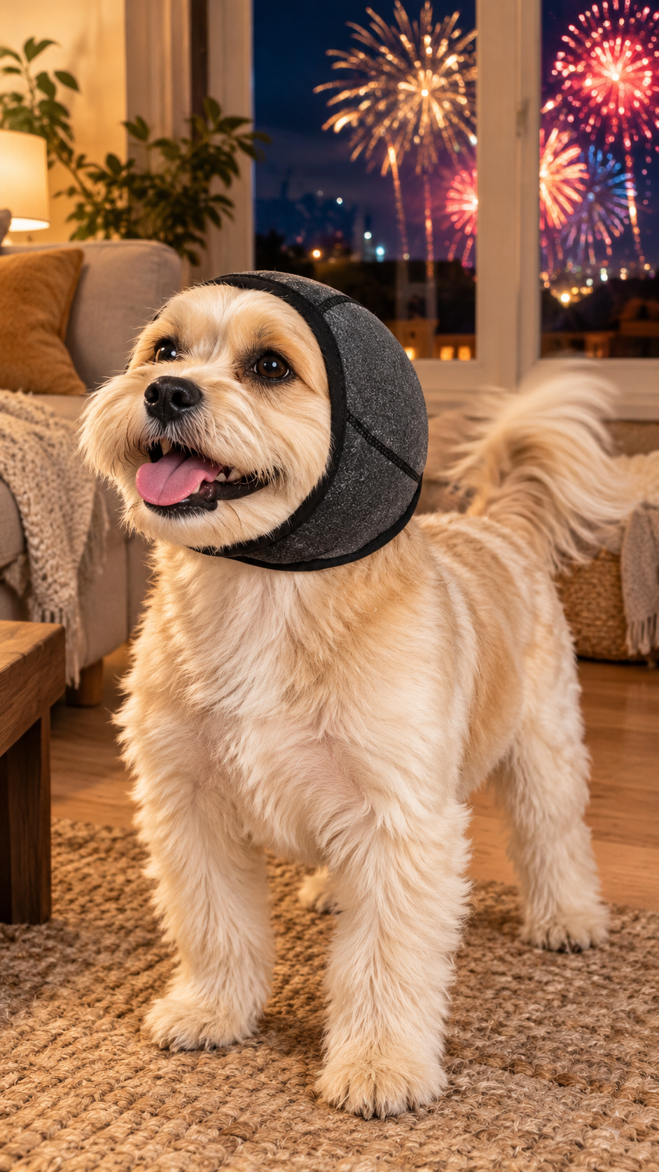 CalmiPet® – Protector Auditivo para Mascotas. Aísla el ruido y protege del agua.