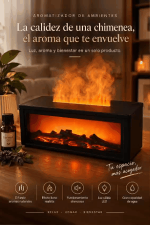 Ember Aromatizador de Chimenea – Ambiente Cálido y Aroma Envolvente