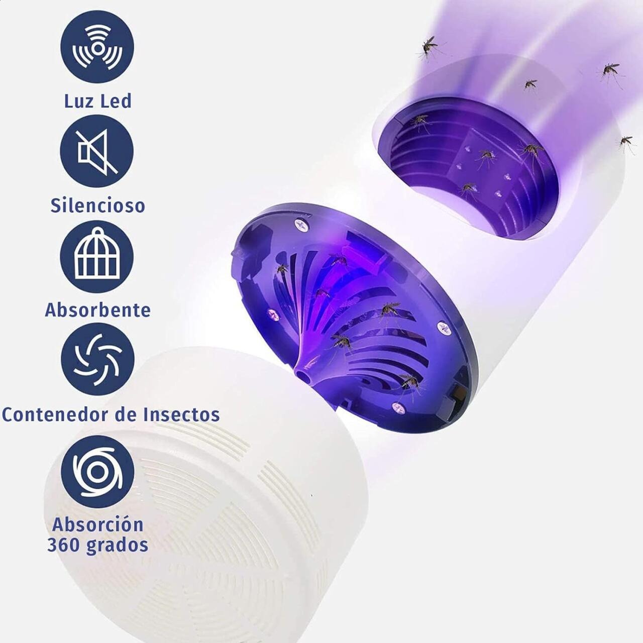 antimosquitos lampara