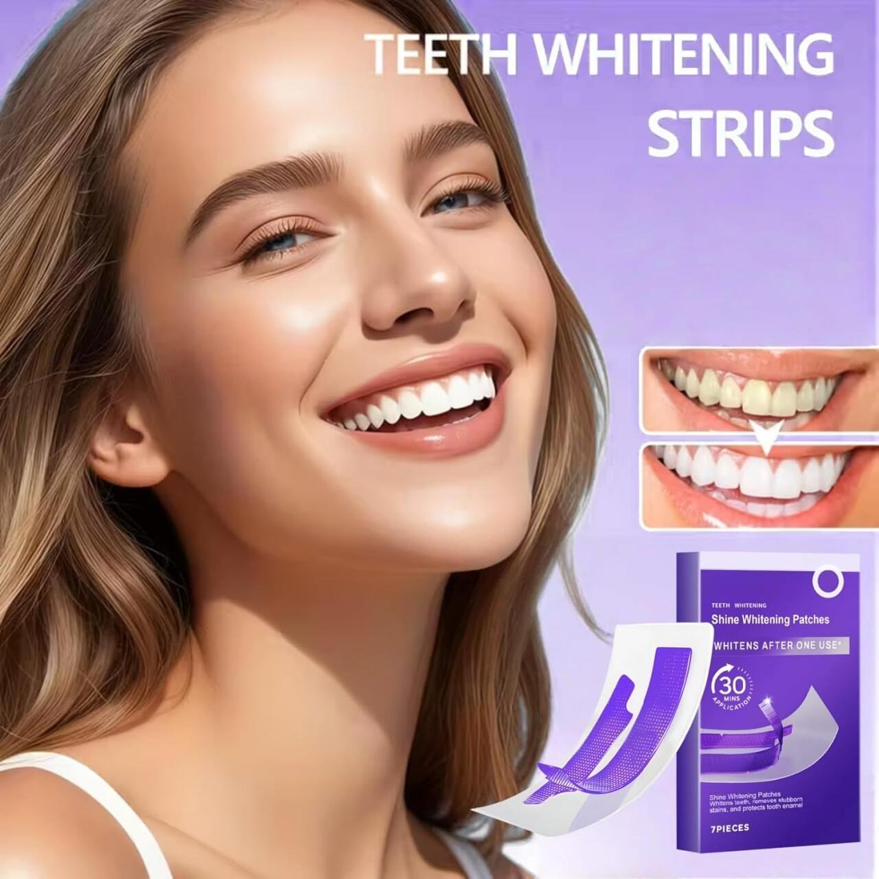 Tiras Blanqueadoras Dentales — Sonríe con Confianza