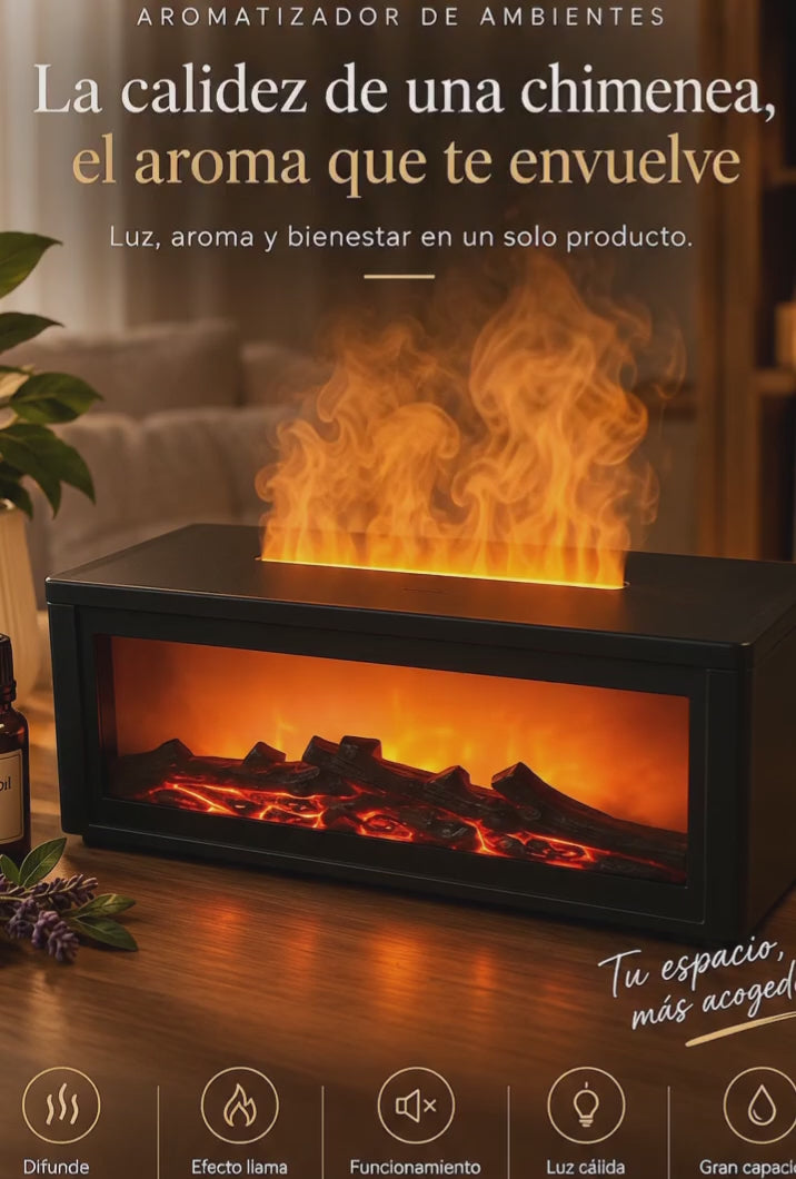 Ember Aromatizador de Chimenea – Ambiente Cálido y Aroma Envolvente