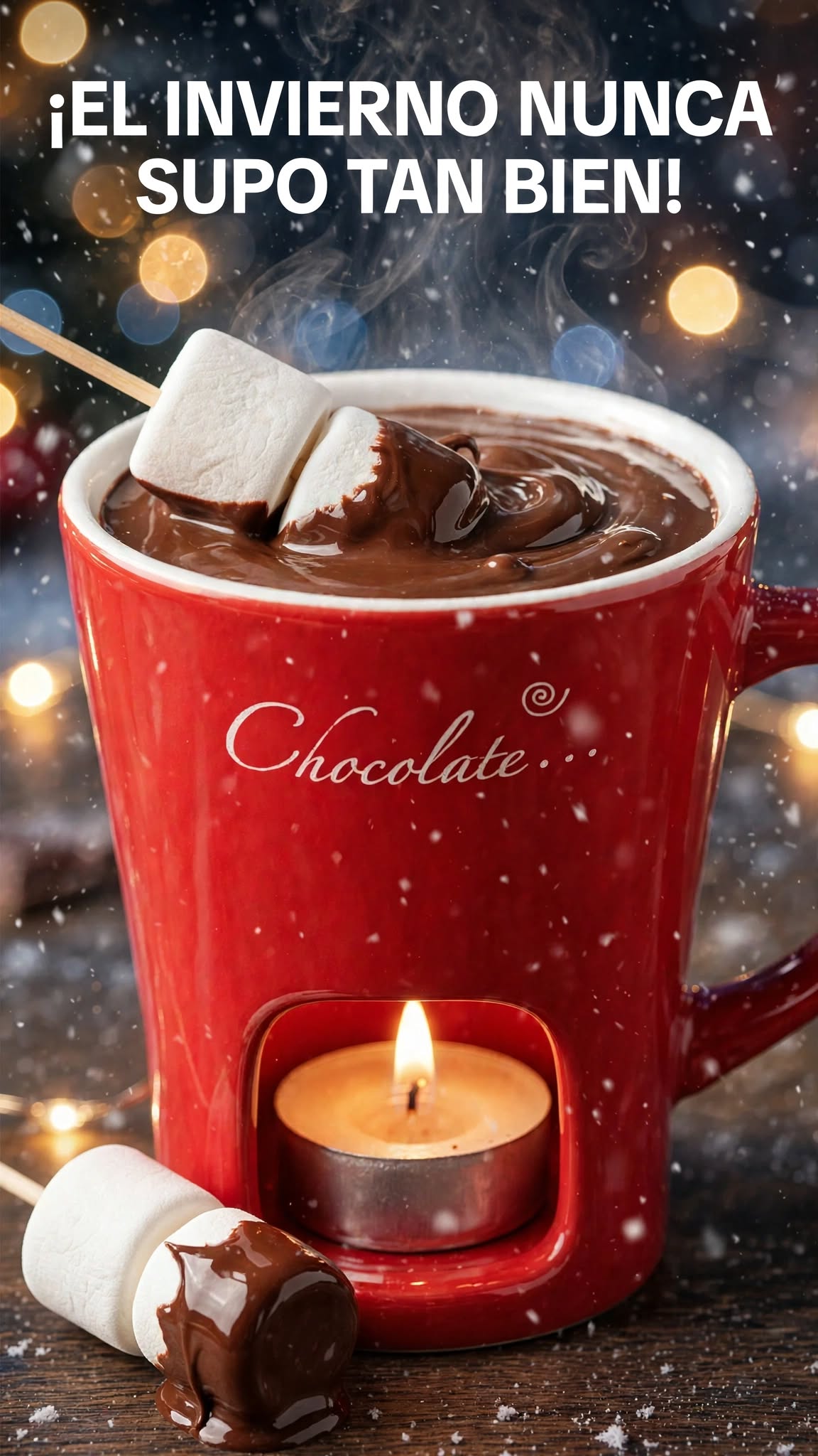 Taza de fondue Dulce Momento