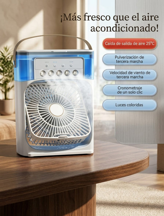 ventilador con humidificador